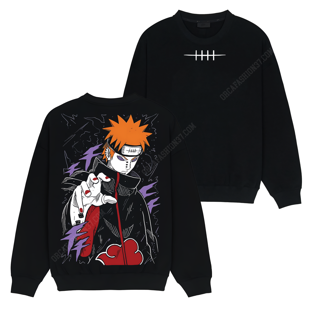 Pain Nagato Akatsuki T-Shirt Sweatshirt Hoodie - Naruto Shippuden #313