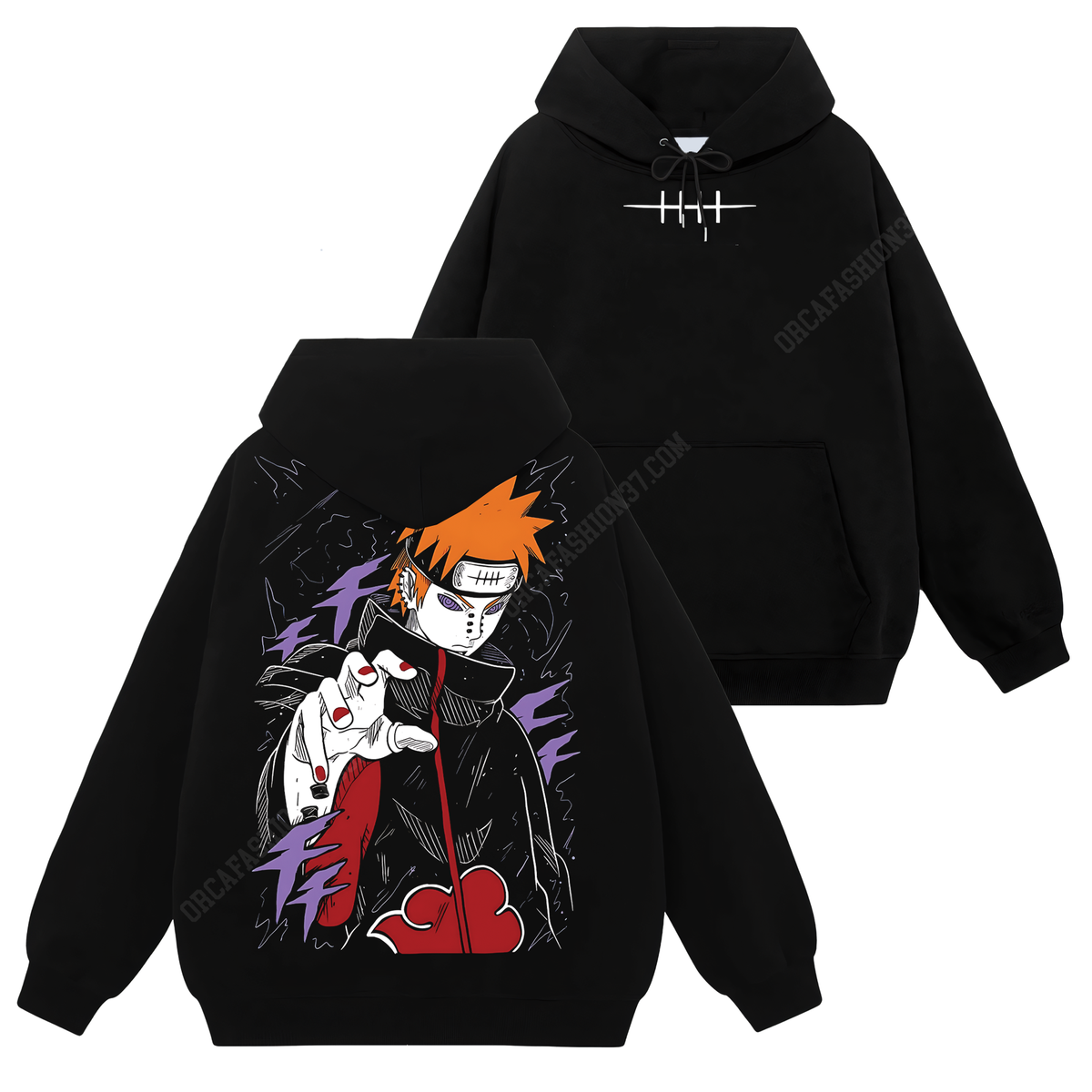 Pain Nagato Akatsuki T-Shirt Sweatshirt Hoodie - Naruto Shippuden #313