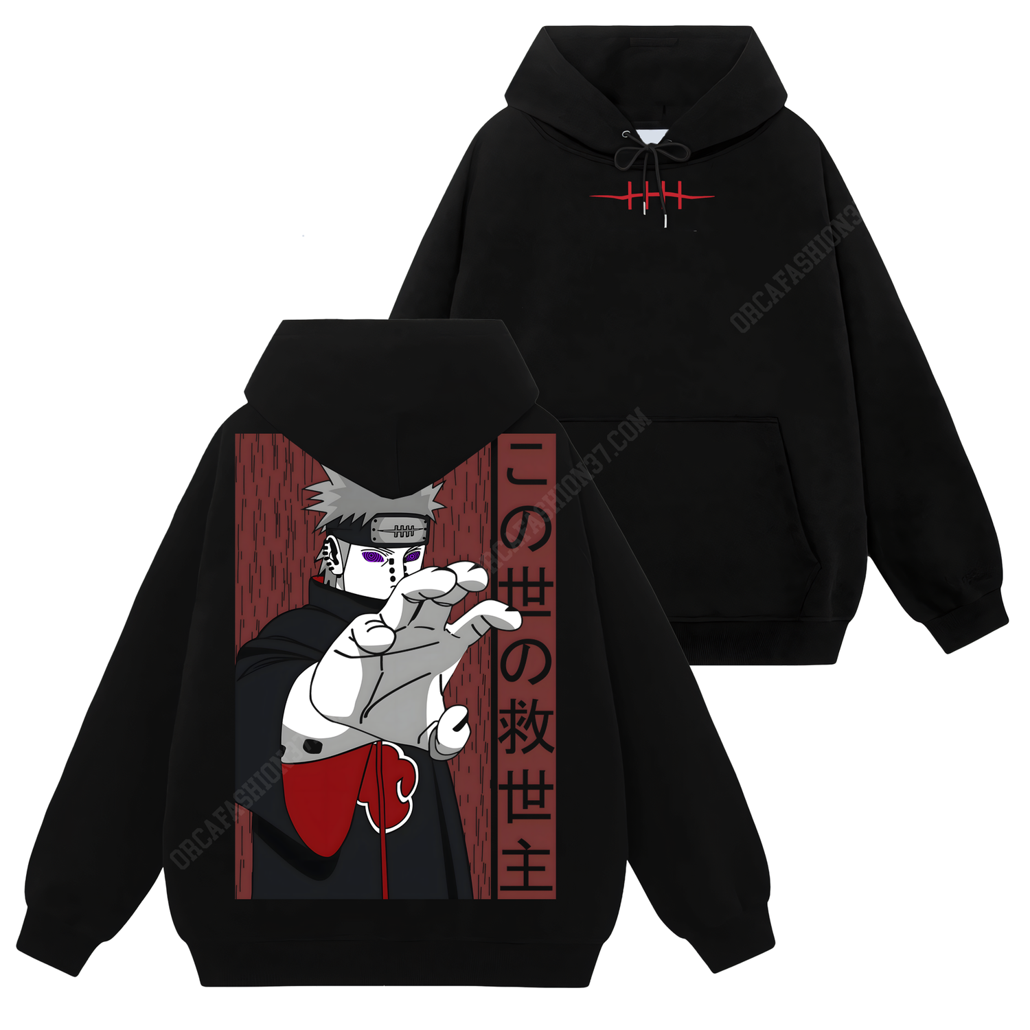 Pain Nagato Akatsuki T-Shirt Sweatshirt Hoodie - Naruto Shippuden #318