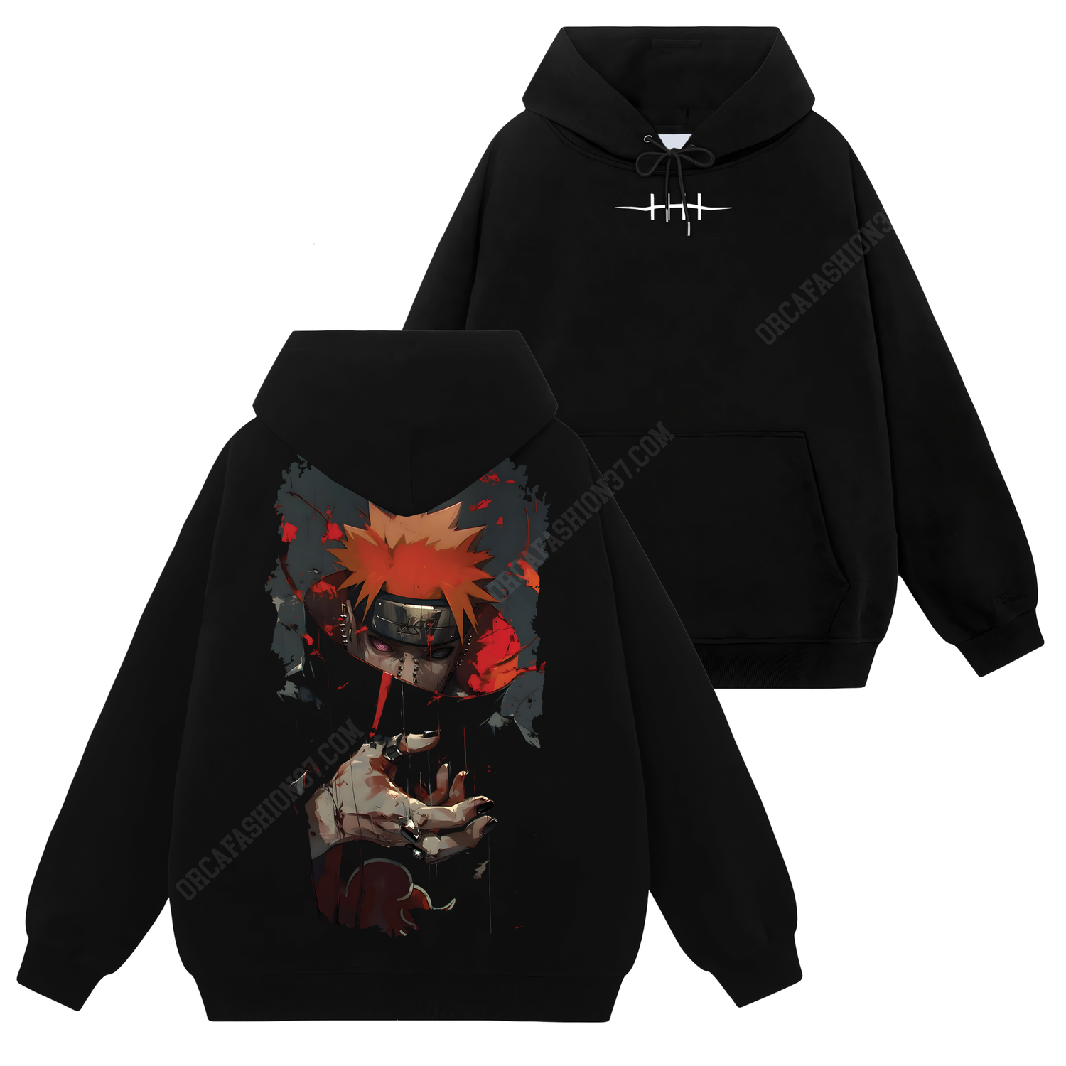 Pain Nagato Akatsuki T-Shirt Sweatshirt Hoodie - Naruto Shippuden #319
