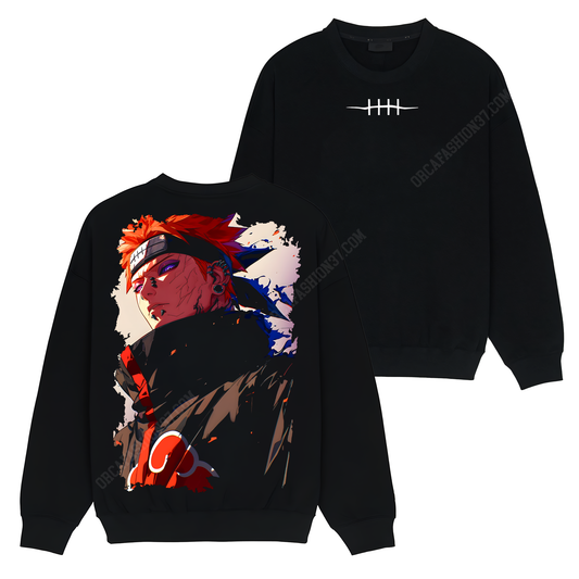 Pain Nagato Akatsuki T-Shirt Sweatshirt Hoodie - Naruto Shippuden #320