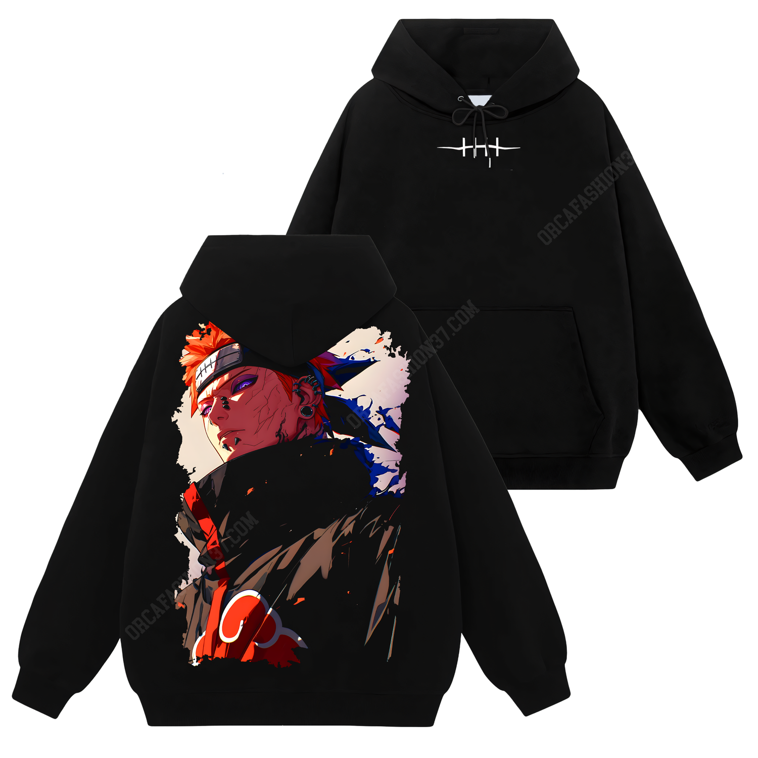 Pain Nagato Akatsuki T-Shirt Sweatshirt Hoodie - Naruto Shippuden #320