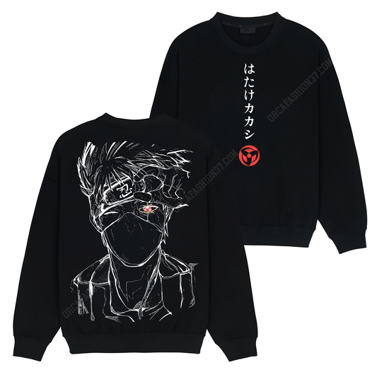 Kakashi Hatake T-Shirt Sweatshirt Hoodie - Naruto Shippuden #337