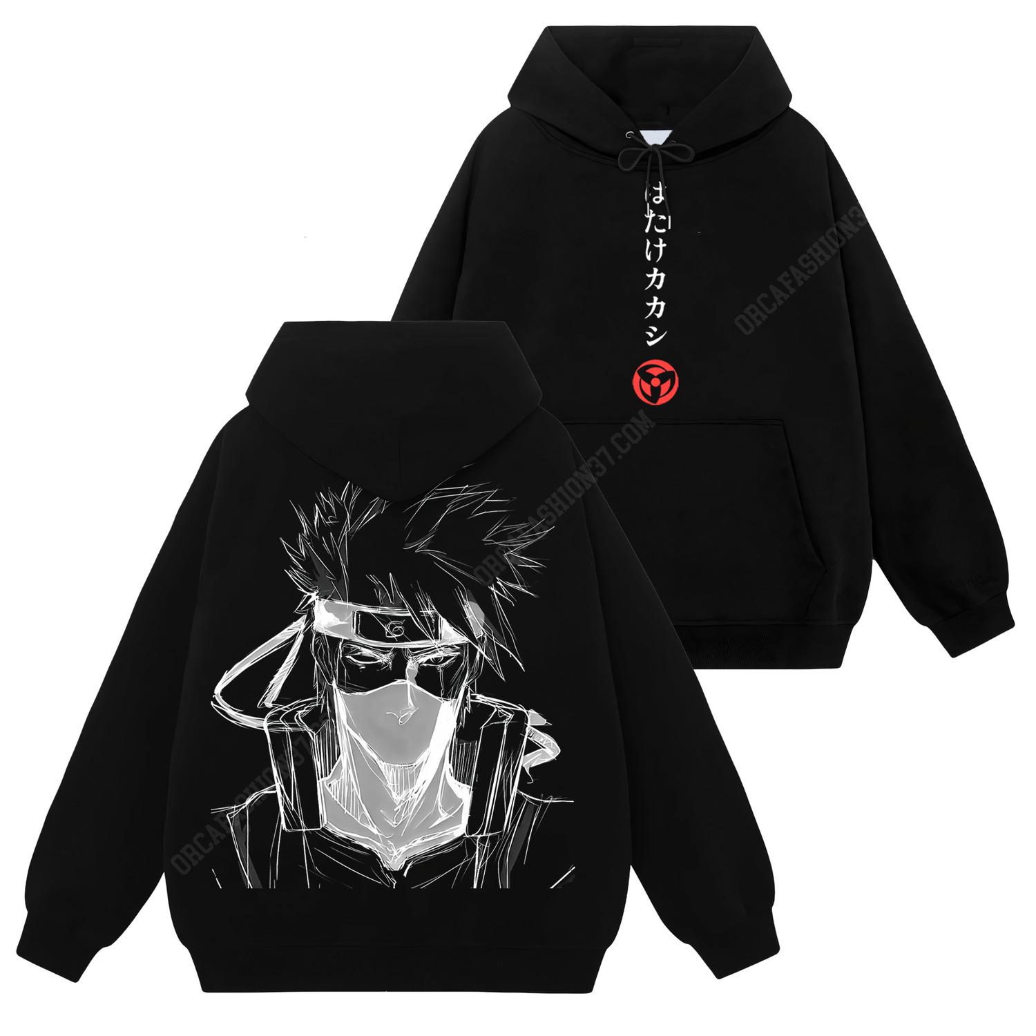 Kakashi Hatake T-Shirt Sweatshirt Hoodie - Naruto Shippuden #344