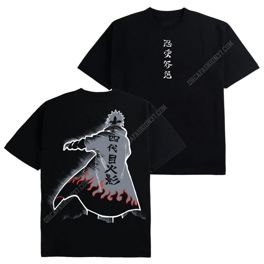 Minato Namikaze The Fourth Hokage T-Shirt Sweatshirt Hoodie - Naruto Shippuden #41