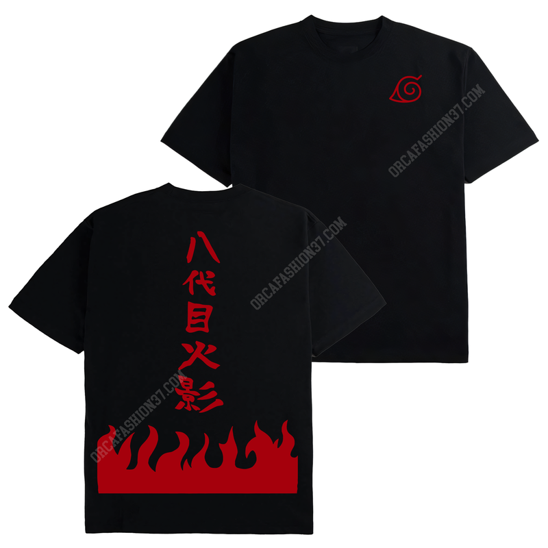 Hokage Konoha T-Shirt Sweatshirt Hoodie - Naruto Shippuden #47