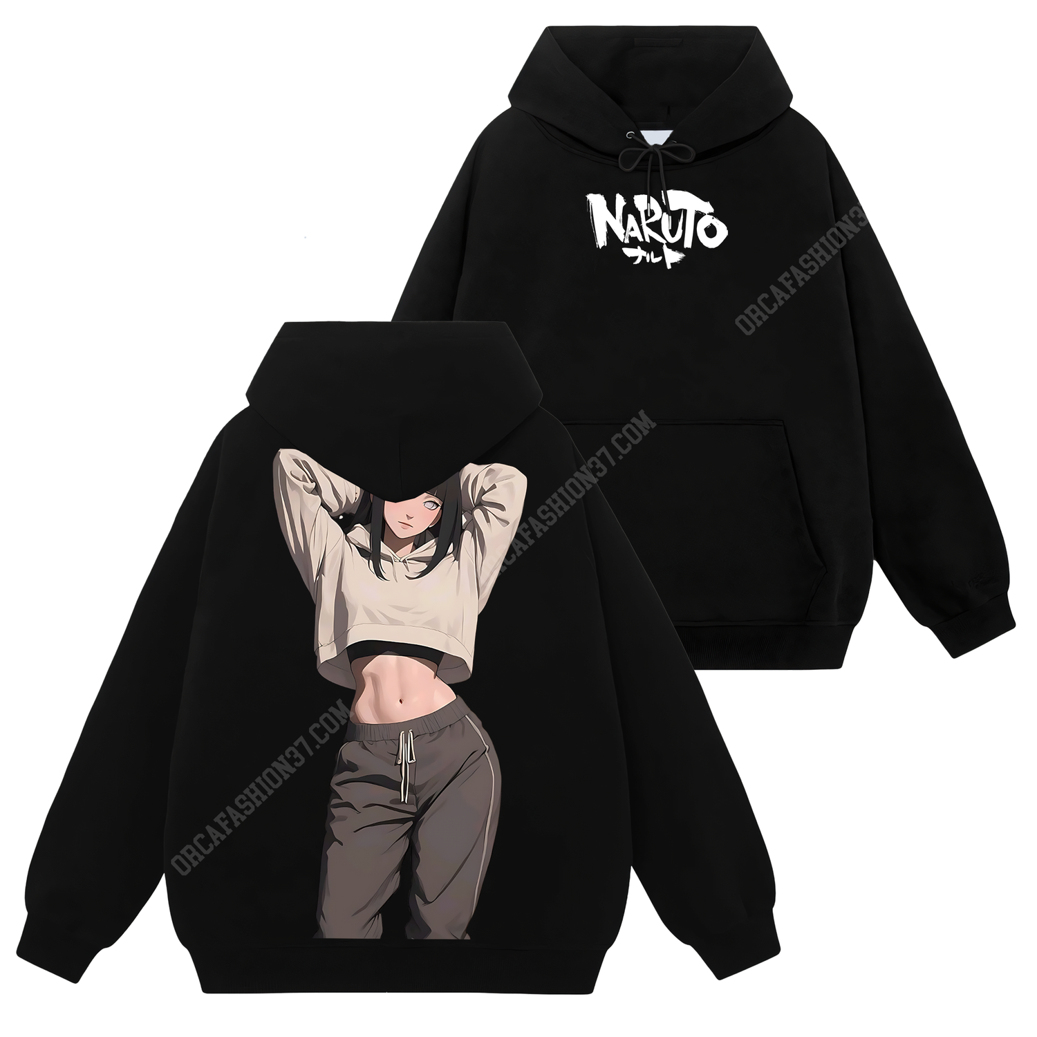 Hinata Naruto T-Shirt Sweatshirt Hoodie - Naruto Shippuden #48