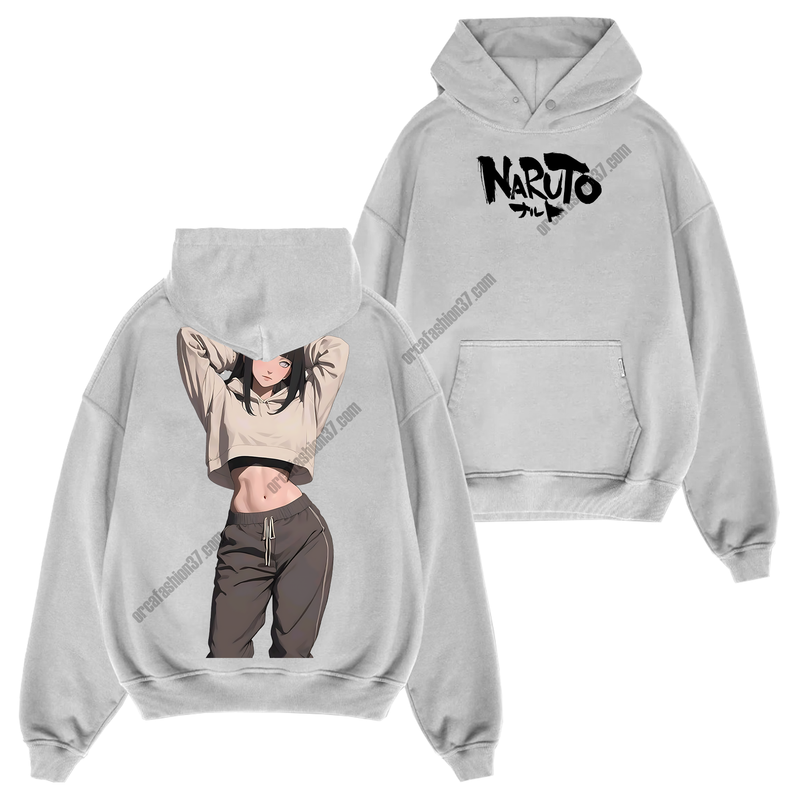 Hinata Naruto T-Shirt Sweatshirt Hoodie - Naruto Shippuden #48