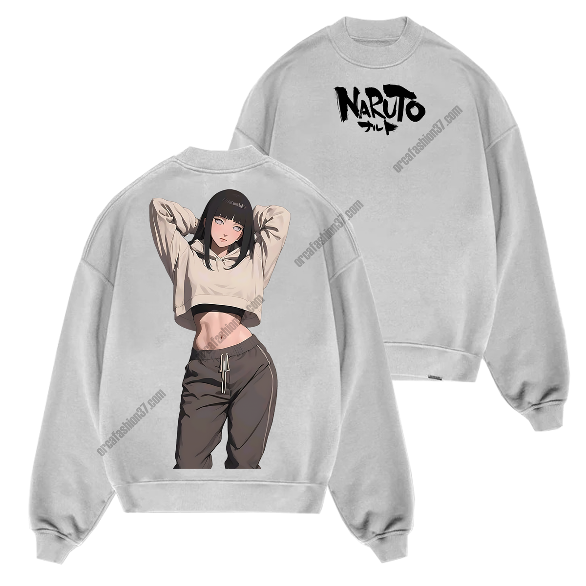 Hinata Naruto T-Shirt Sweatshirt Hoodie - Naruto Shippuden #48