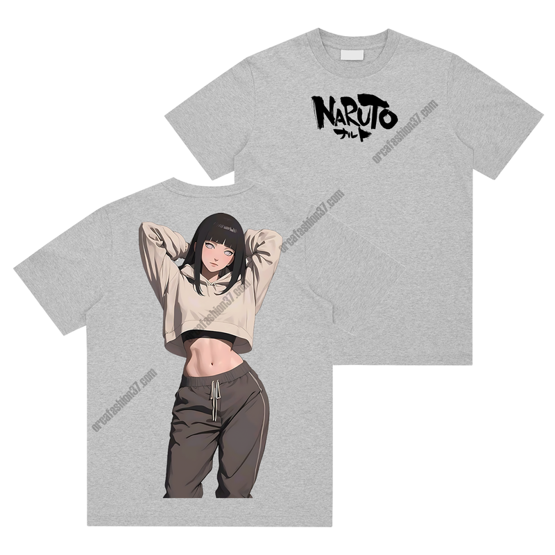 Hinata Naruto T-Shirt Sweatshirt Hoodie - Naruto Shippuden #48