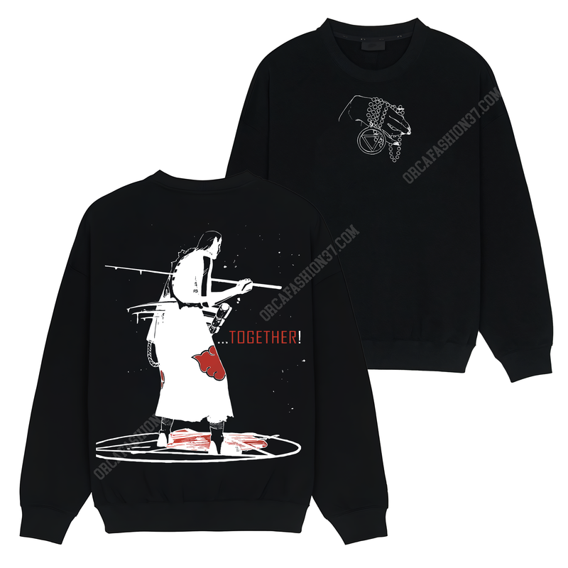 Hidan Akatsuki T-Shirt Sweatshirt Hoodie - Naruto Shippuden #50