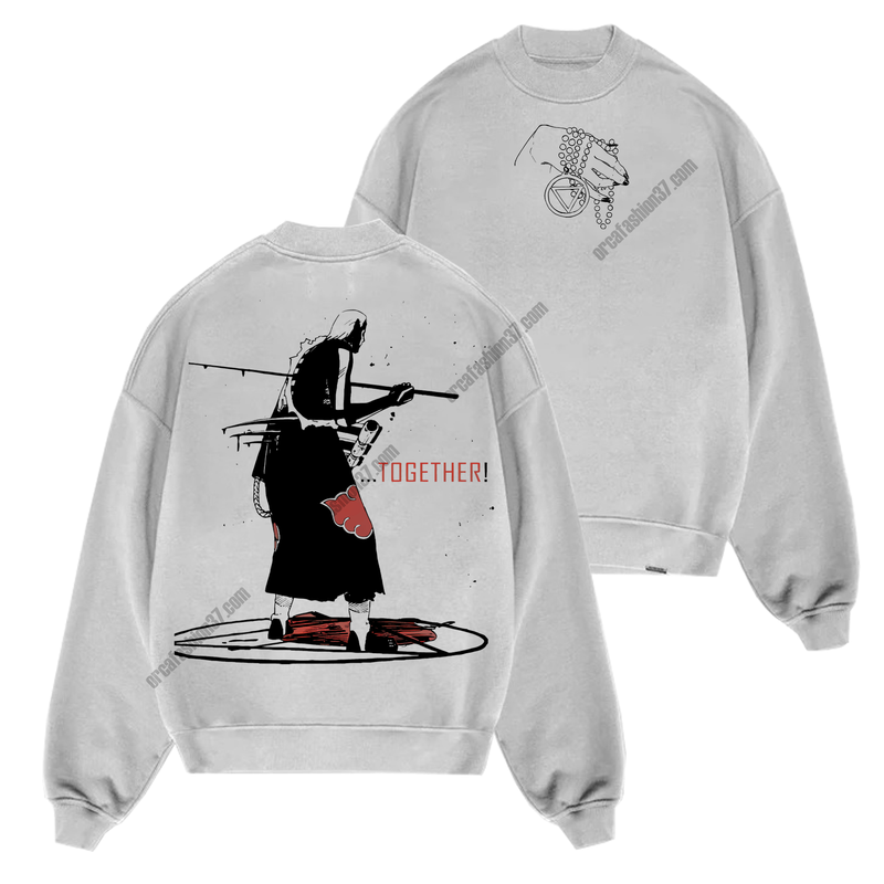 Hidan Akatsuki T-Shirt Sweatshirt Hoodie - Naruto Shippuden #50