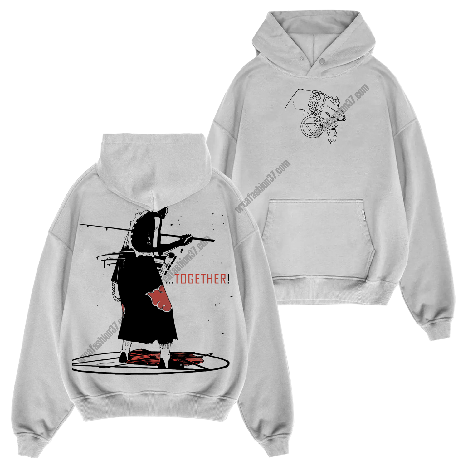 Hidan Akatsuki T-Shirt Sweatshirt Hoodie - Naruto Shippuden #50
