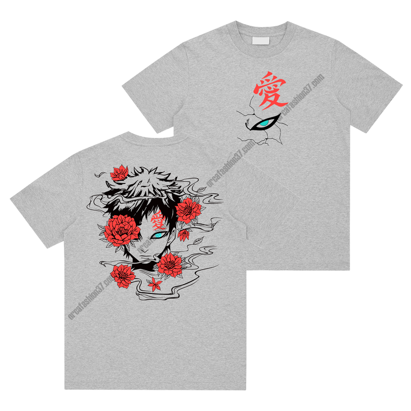 Gaara Kazekage T-Shirt Sweatshirt Hoodie - Naruto Shippuden #57