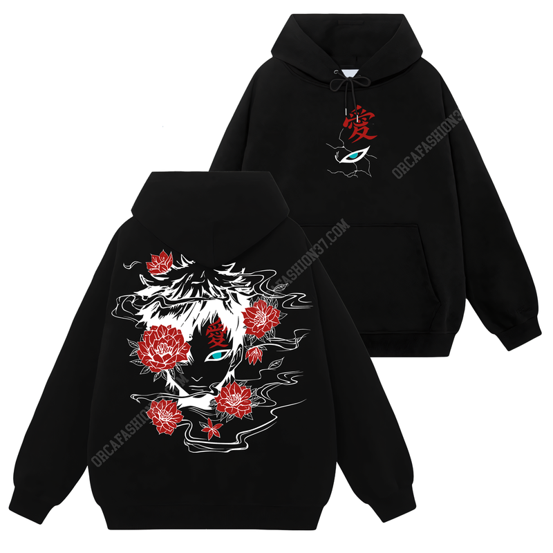 Gaara Kazekage T-Shirt Sweatshirt Hoodie - Naruto Shippuden #57