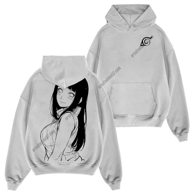 Hinata Naruto Uzumaki T-Shirt Sweatshirt Hoodie - Naruto Shippuden #80