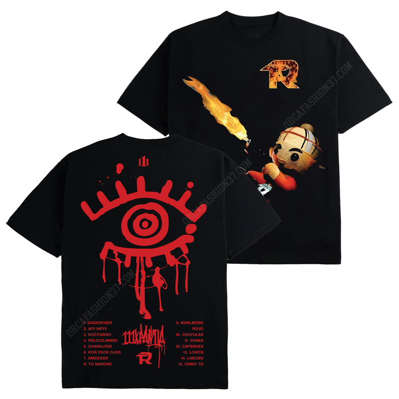 111XPANTIA Album T-Shirt Sweatshirt Hoodie - Fuerza Regida #10