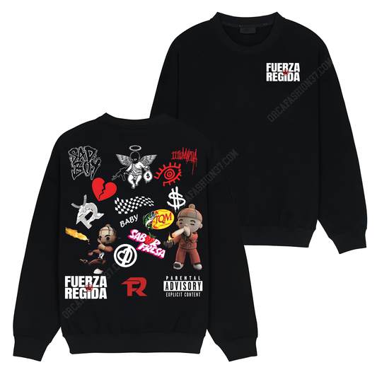 Fuerza Regida Full Album T-Shirt Sweatshirt Hoodie - Fuerza Regida #3