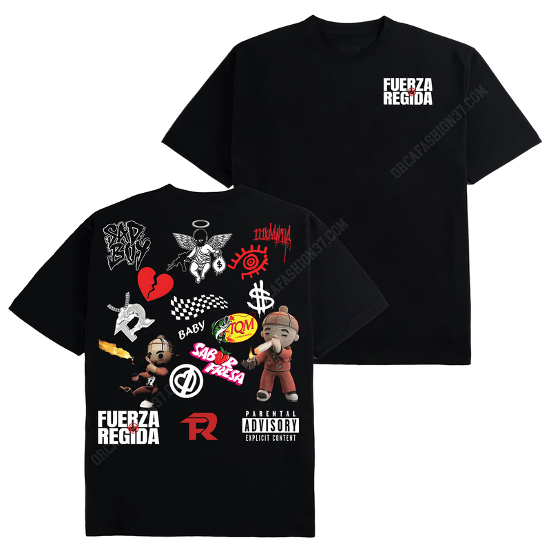 Fuerza Regida Full Album T-Shirt Sweatshirt Hoodie - Fuerza Regida #3