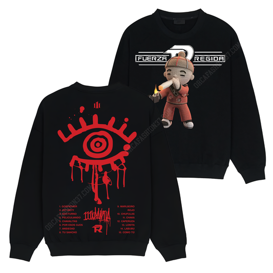 111XPANTIA Full Album T-Shirt Sweatshirt Hoodie - Fuerza Regida #6