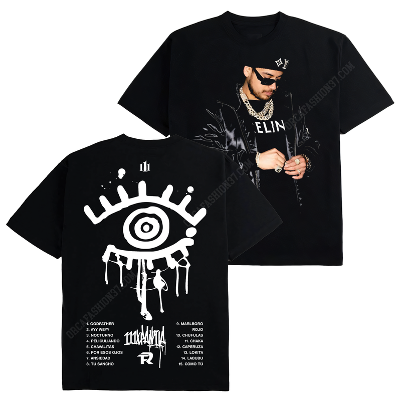 JOP 111XPANTIA Full Album T-Shirt Sweatshirt Hoodie - Fuerza Regida #7